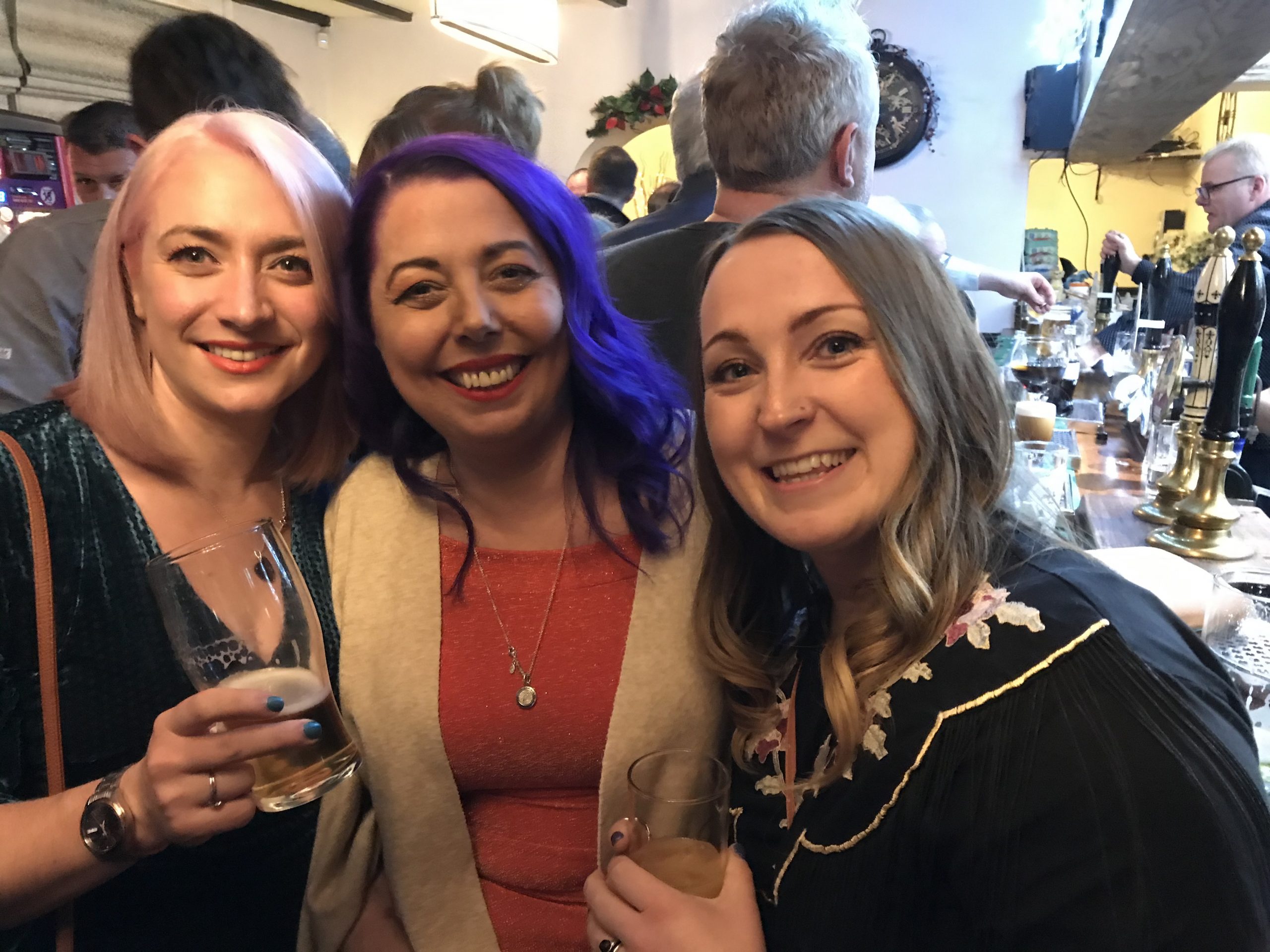 Photo of Amy Blower and friends