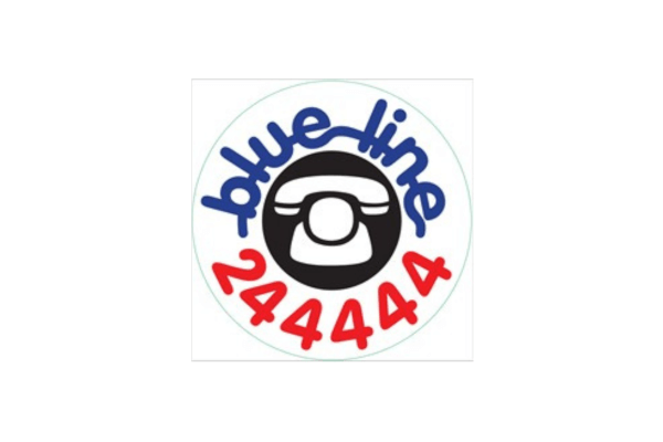 logo blueline taxis