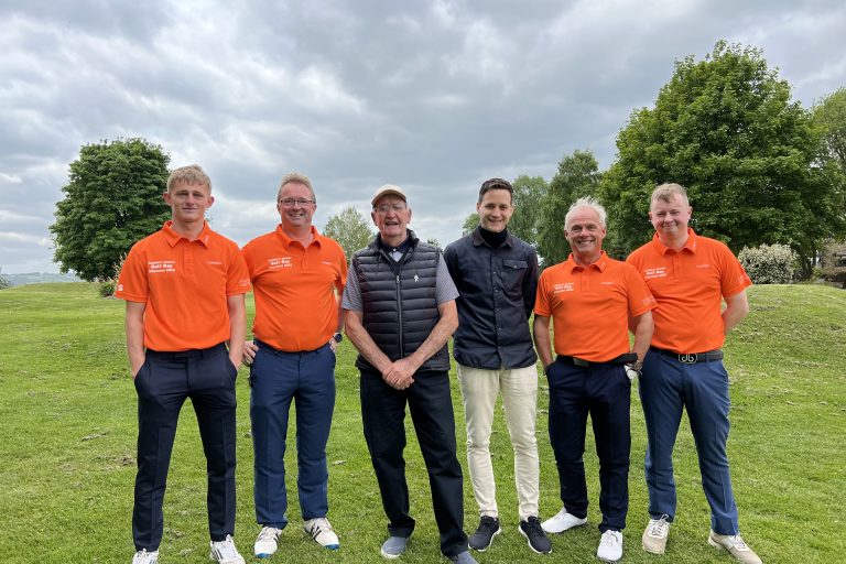 Golf day competitors