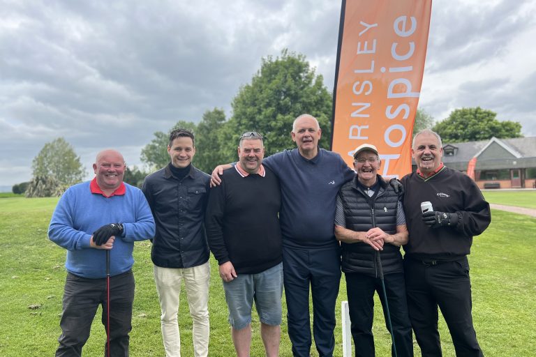 Golf day competitors