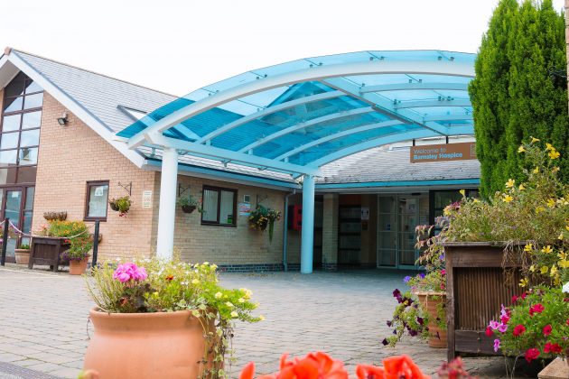 Photo of the exterior of the Barnsley Hospice