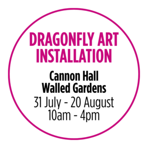 Dragonfly Art Installation, Cannon Hall Walled Gardens, 31 July - 20 August, 10am - 4pm