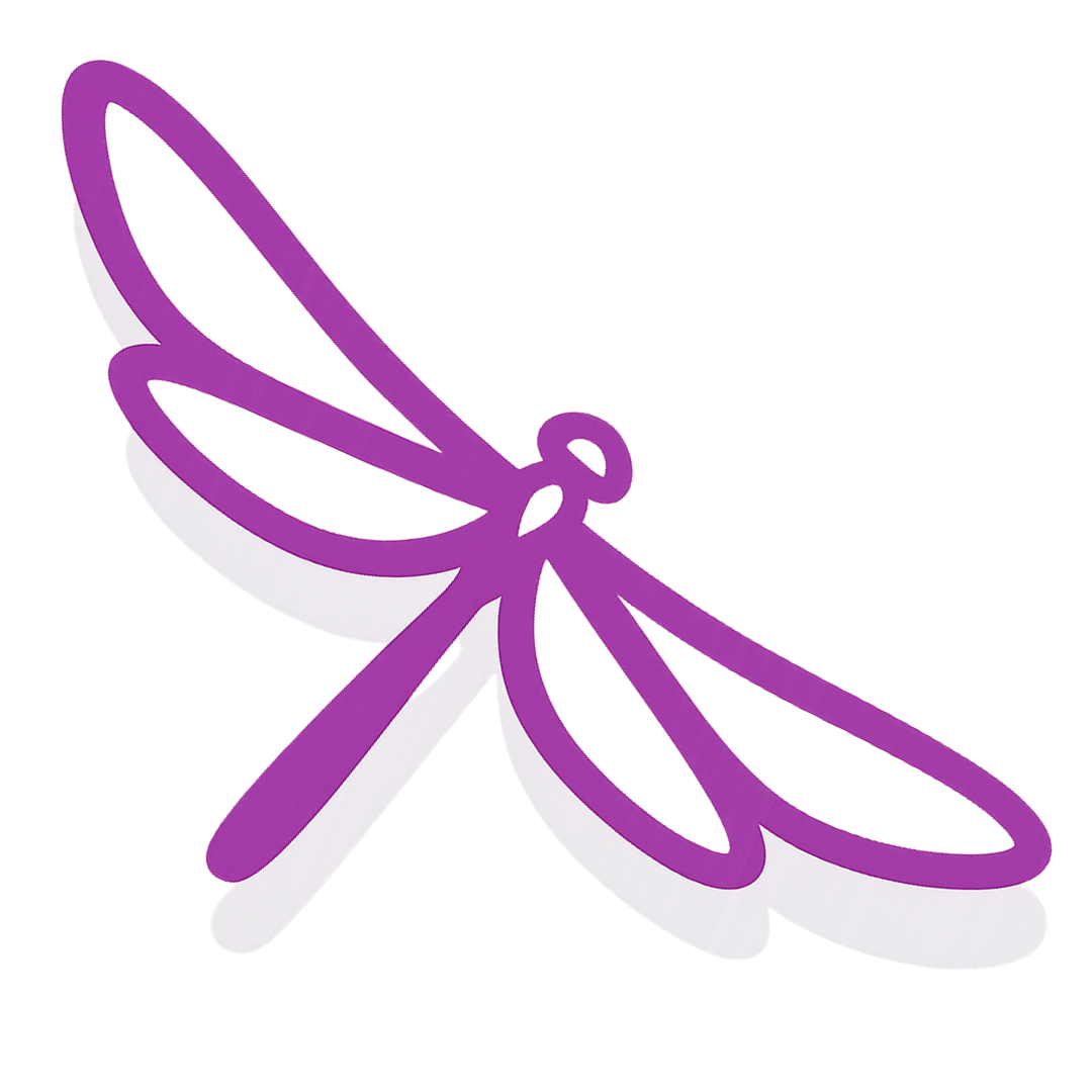 dragonfly line art